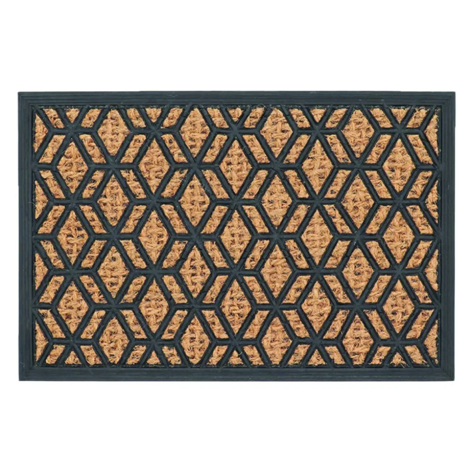 Wycieraczka z włókna kokosowego diament 60x40 cm
