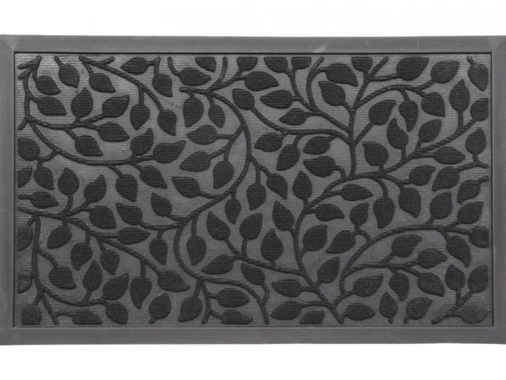 Wycieraczka FEUILLAGE 45x75 cm czarna * LUANCE Sale