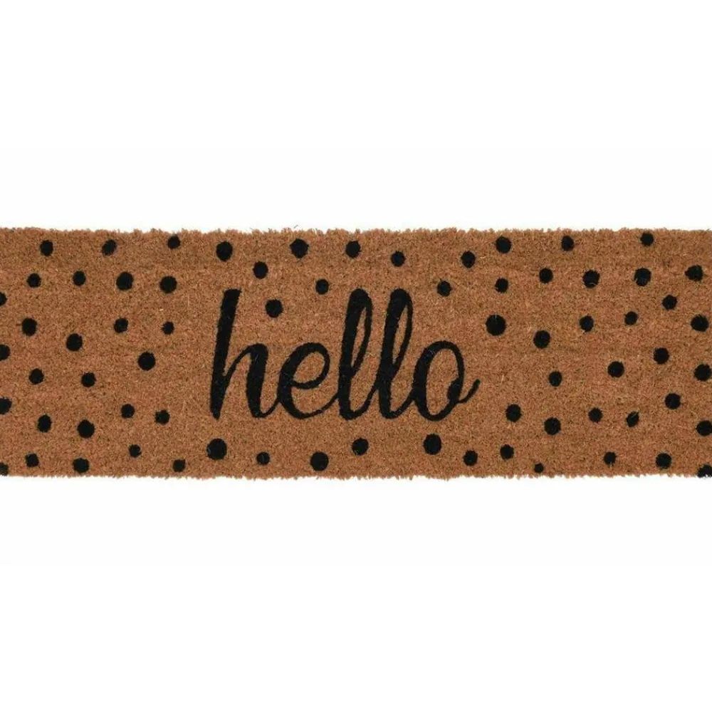 Wycieraczka kokosowa do butów Hello 75cm * H&S Decoration Outlet