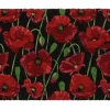 Wycieraczka kokosowa z motywem Maków 75 x 45 cm * Esschert Design