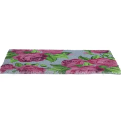 Wycieraczka z motywem kwiatowym 60x40 cm * Esschert Design New