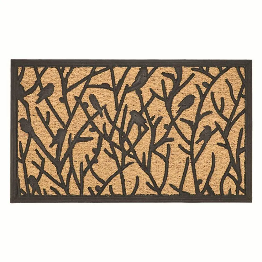 Wycieraczka z włókna kokosowego ptaki 75x45 cm * Esschert Design Clearance