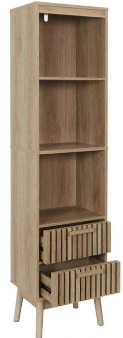 Wysoka szafka łazienkowa LINEA 160 cm