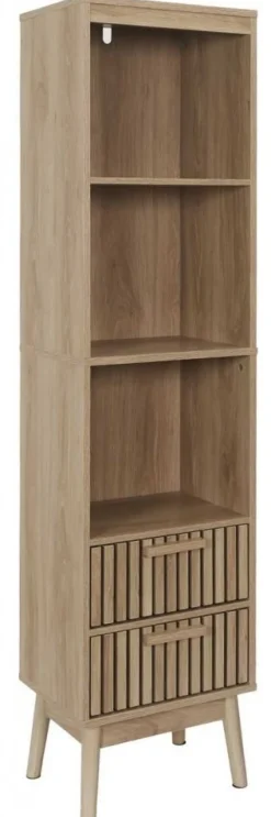 Wysoka szafka łazienkowa LINEA 160 cm
