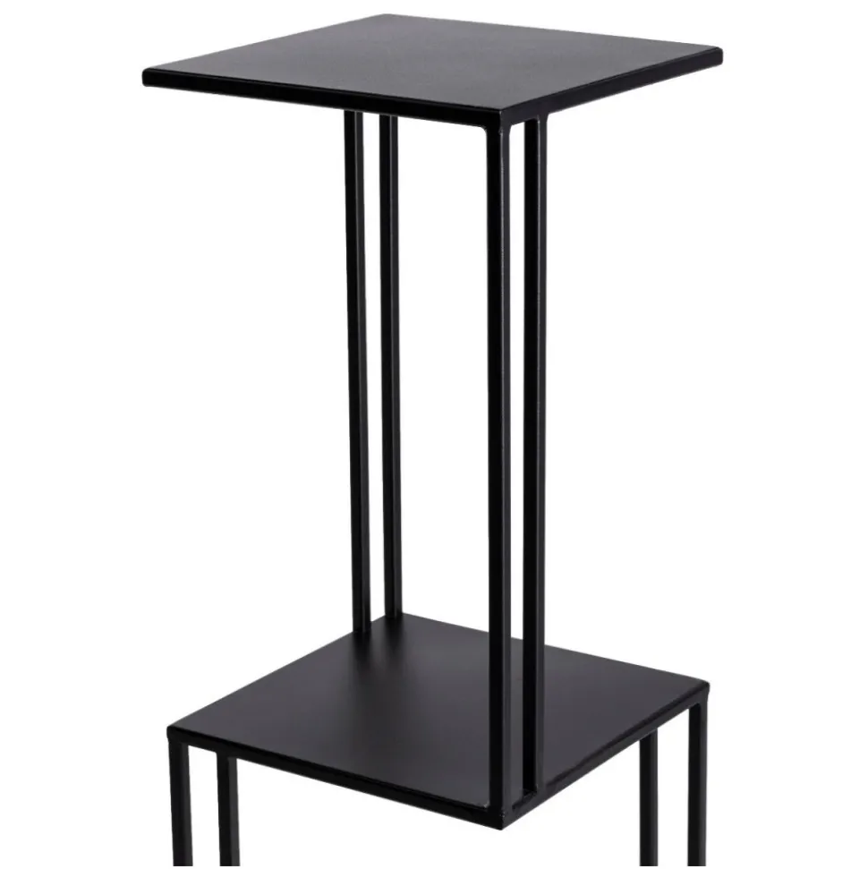 Wysoki kwietnik stojący na 3 doniczki 80 cm