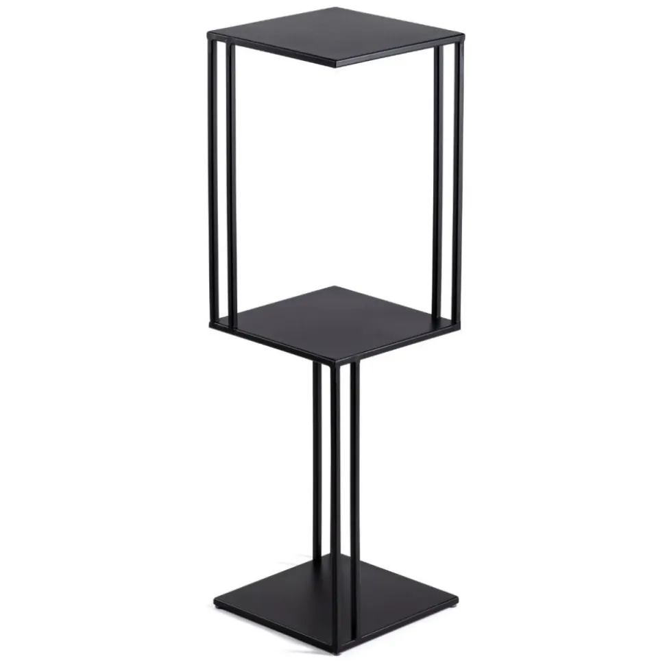 Wysoki kwietnik stojący na 3 doniczki 80 cm