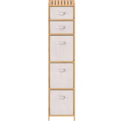 Wysoki 5-poziomowy regał 144 cm Tidy Box