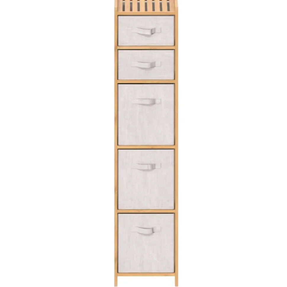 Wysoki 5-poziomowy regał 144 cm Tidy Box