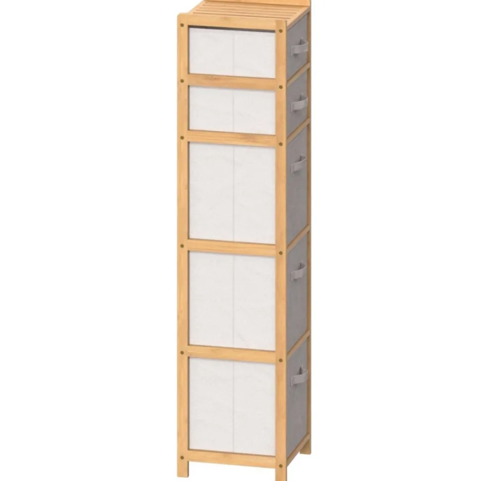 Wysoki 5-poziomowy regał 144 cm Tidy Box