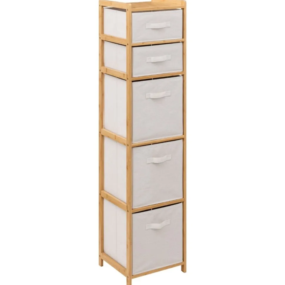 Wysoki 5-poziomowy regał 144 cm Tidy Box