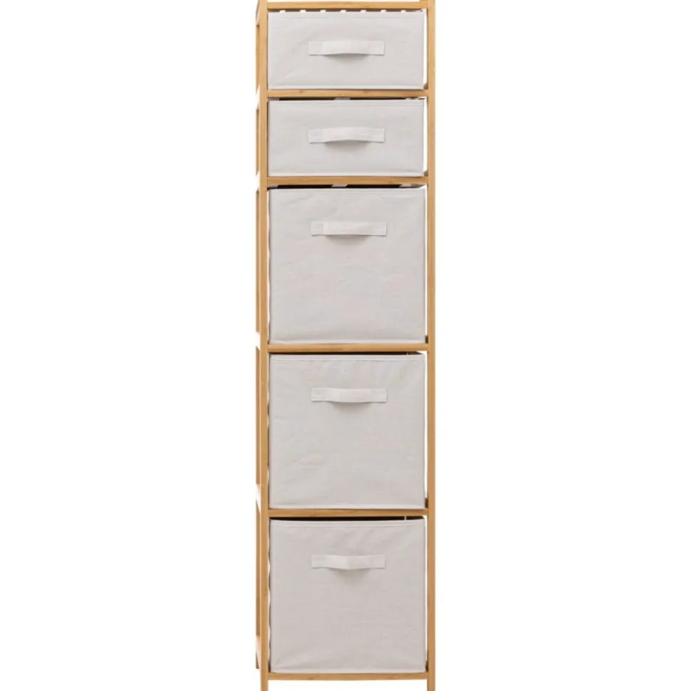 Wysoki 5-poziomowy regał 144 cm Tidy Box