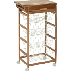 Wózek mobilny Trolley 88,8 cm beżowy * 5five Simply Smart New