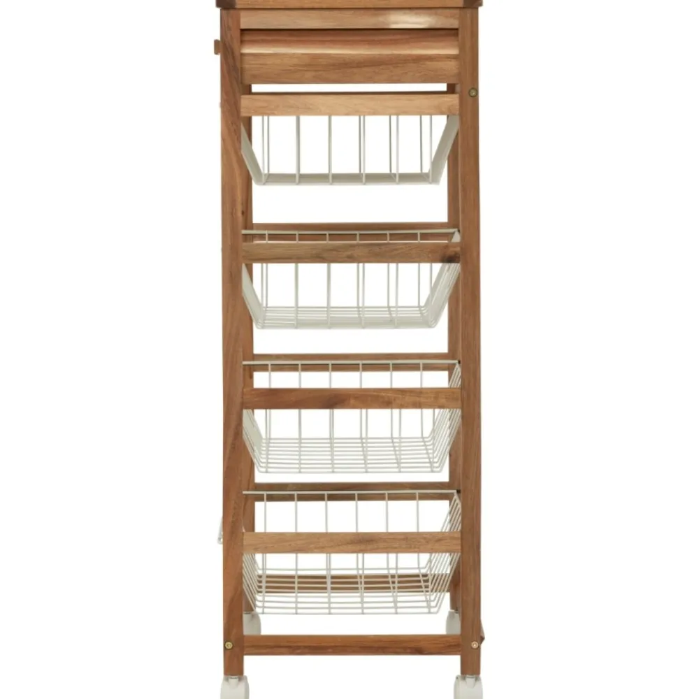 Wózek mobilny Trolley 88,8 cm beżowy * 5five Simply Smart New