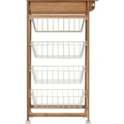 Wózek mobilny Trolley 88,8 cm beżowy * 5five Simply Smart New