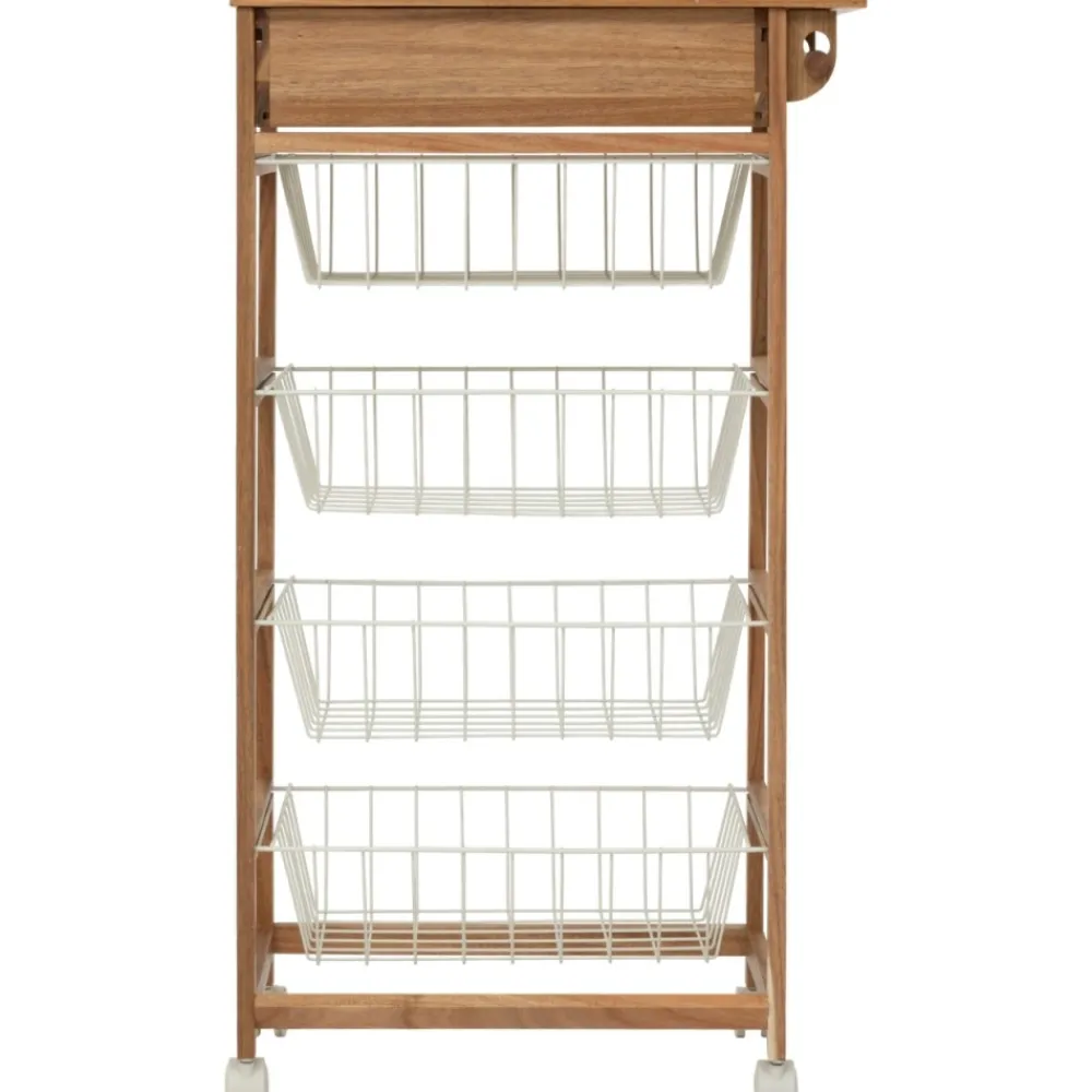 Wózek mobilny Trolley 88,8 cm beżowy * 5five Simply Smart New