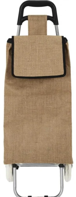 Wózek zakupowy ECO ROLL torba z juty na zakupy * HowHomely Outlet