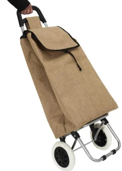 Wózek zakupowy ECO ROLL torba z juty na zakupy * HowHomely Outlet