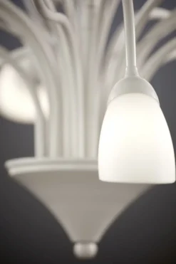 Żyrandol GLORIOSA szary 15xG9