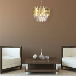Żyrandol kryształowy ASPEN GOLD II 6xE14