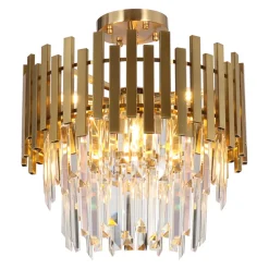 Żyrandol kryształowy ASPEN GOLD 6xE14