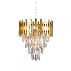 Żyrandol ASPEN II GOLD 9xE14 * Eko-light Outlet