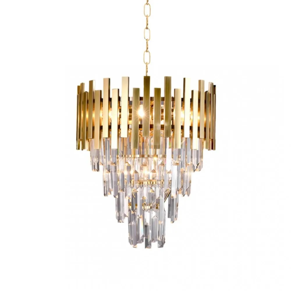 Żyrandol ASPEN II GOLD 9xE14 * Eko-light Outlet