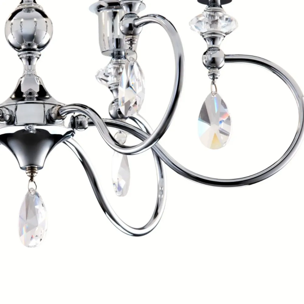 Żyrandol ELBA chromowany 6xE27 * Jupiter Sale