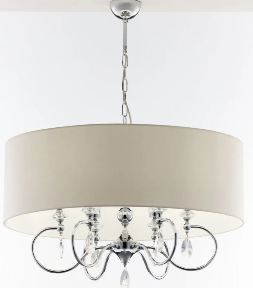 Żyrandol ELBA chromowany 6xE27 * Jupiter Sale