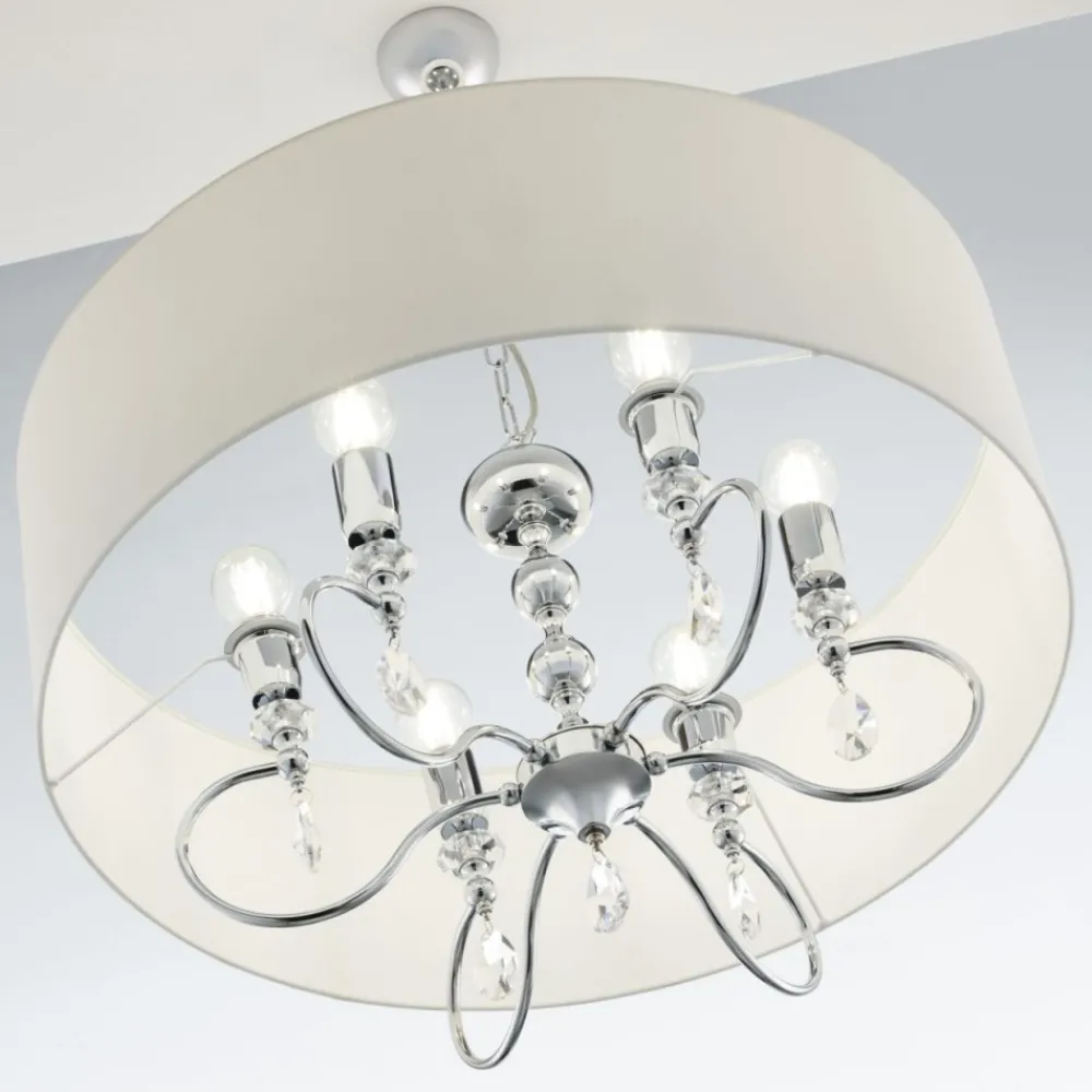 Żyrandol ELBA chromowany 6xE27 * Jupiter Sale