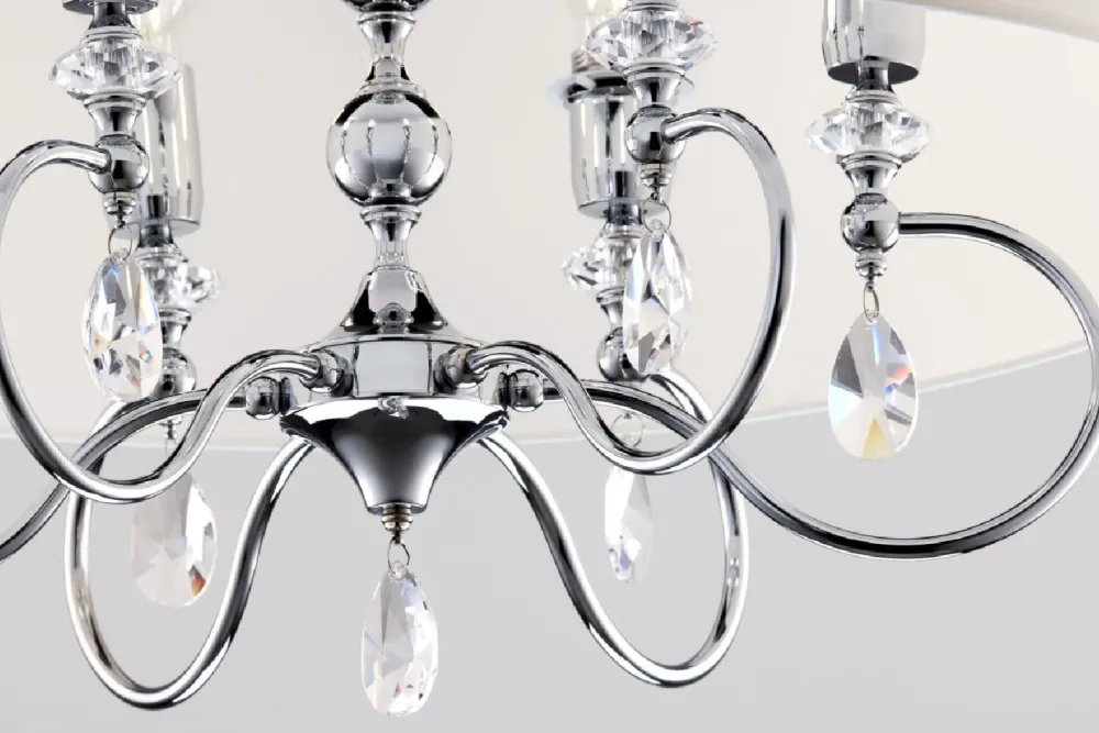 Żyrandol ELBA chromowany 6xE27 * Jupiter Sale