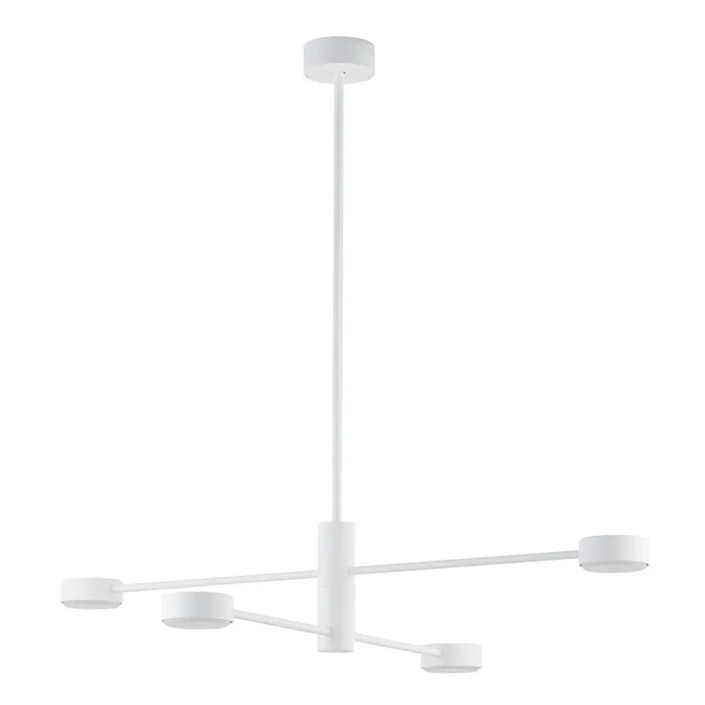 Żyrandol ORBIT Biały 4xGX53 * Nowodvorski