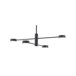 Żyrandol ORBIT Czarny 4xGX53 * Nowodvorski Discount
