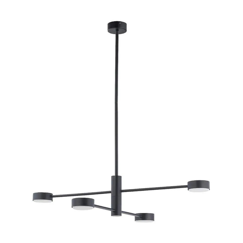 Żyrandol ORBIT Czarny 4xGX53 * Nowodvorski Discount