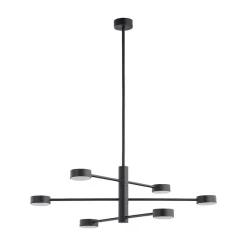 Żyrandol ORBIT Czarny 6xGX53 * Nowodvorski New