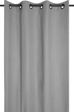 Zasłona DUO 135x240 jasnoszara bawełna