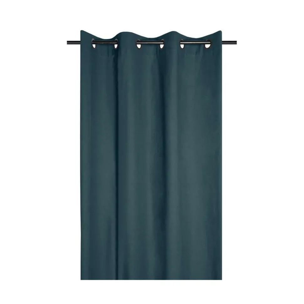Zasłona DUO 135x240 kobaltowy bawełna