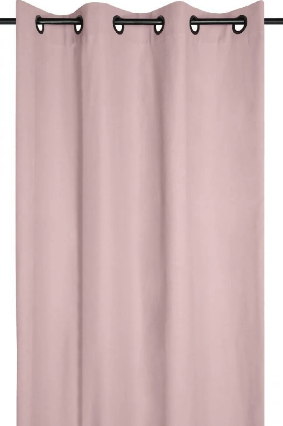 Zasłona DUO 135x240 pudrowa bawełna