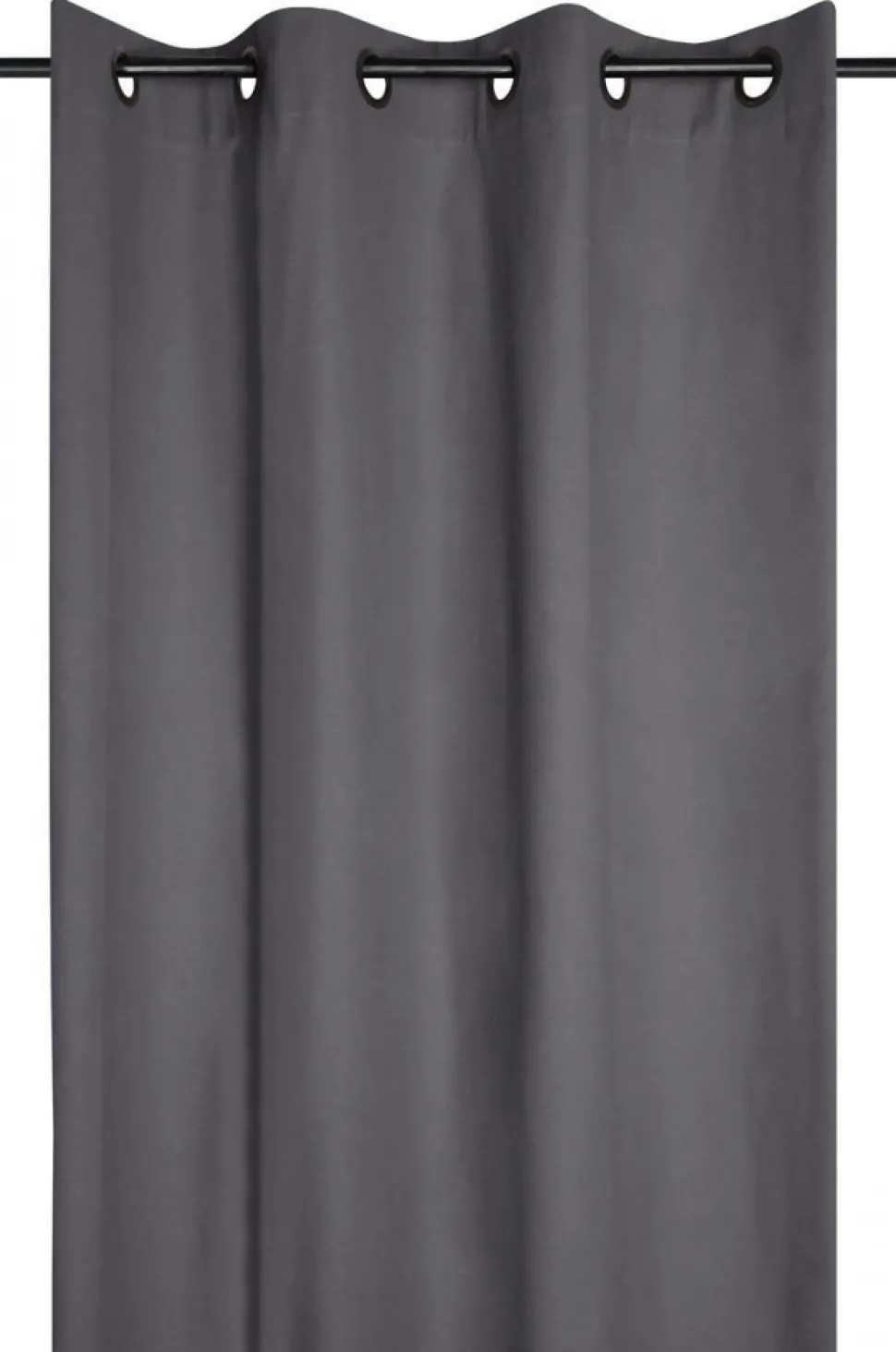 Zasłona DUO 135x240 szara bawełna