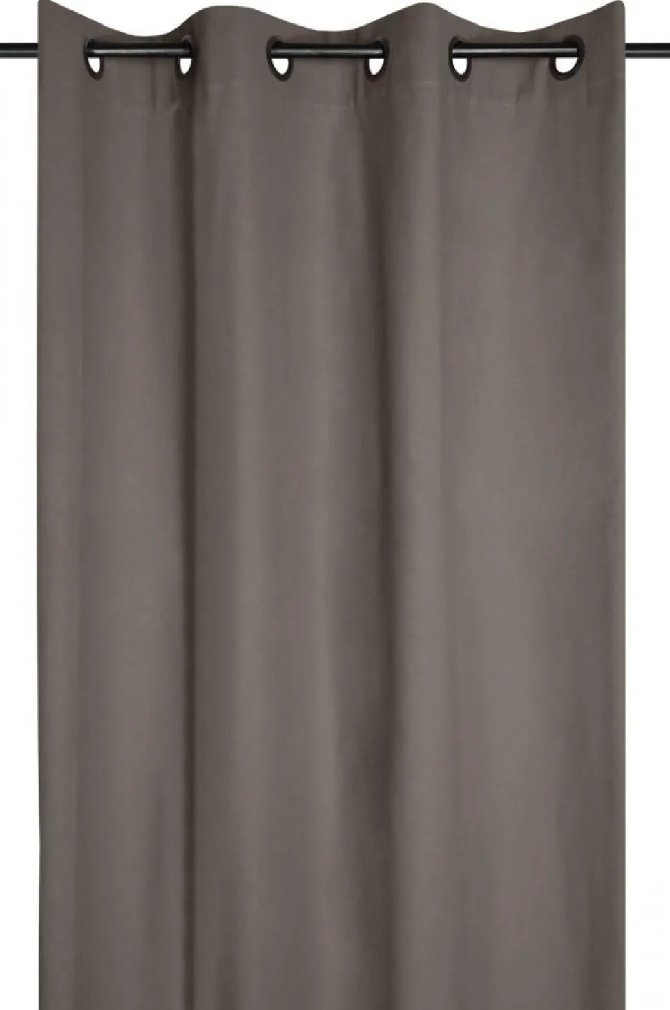 Zasłona DUO 135x240 taupe bawełna