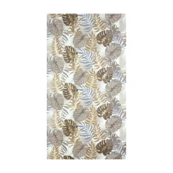 Zasłona KORFU 140x250 brązowo złota