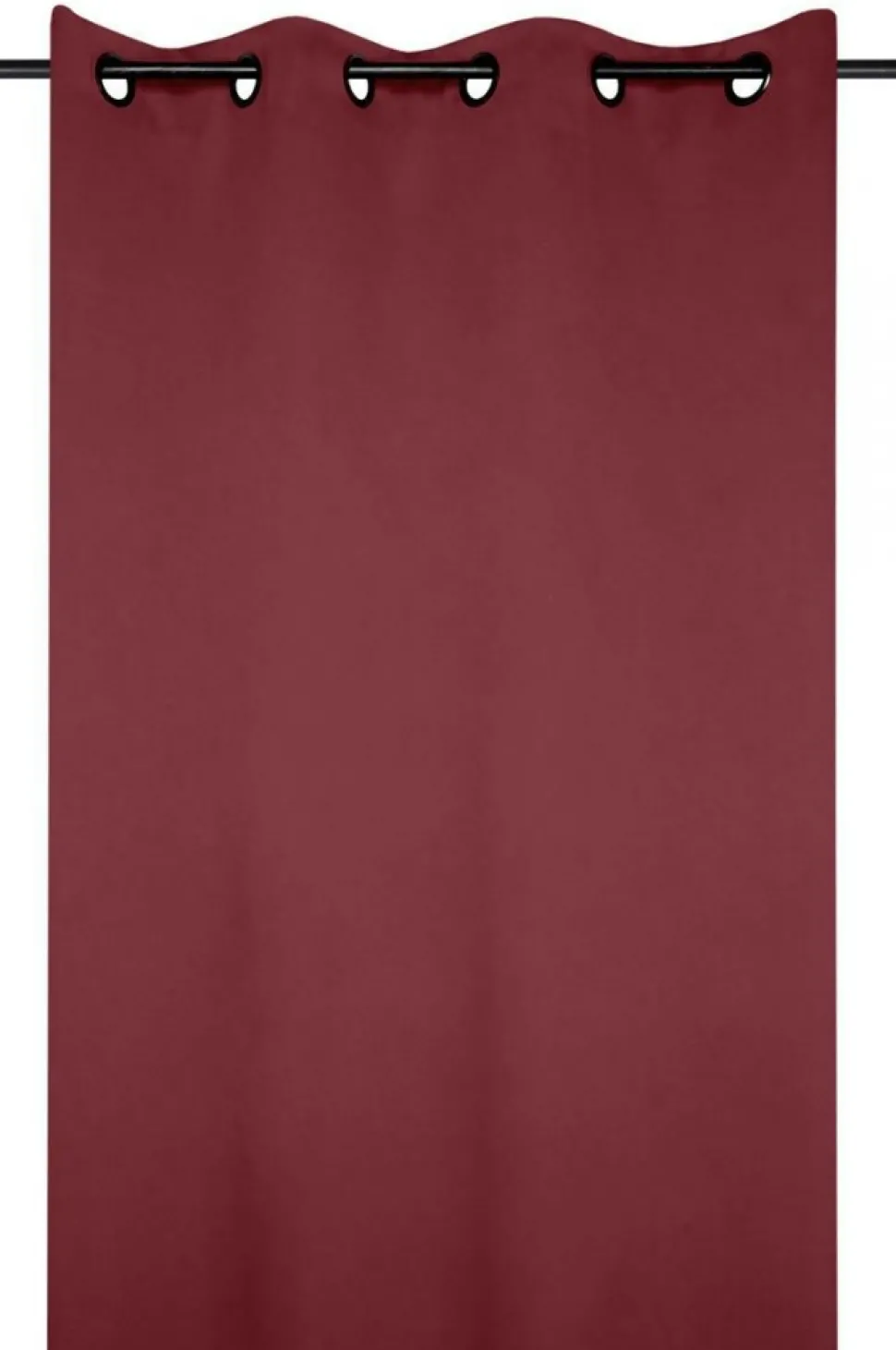 Zasłona NOTTE 135x250 burgundowa zaciemniająca