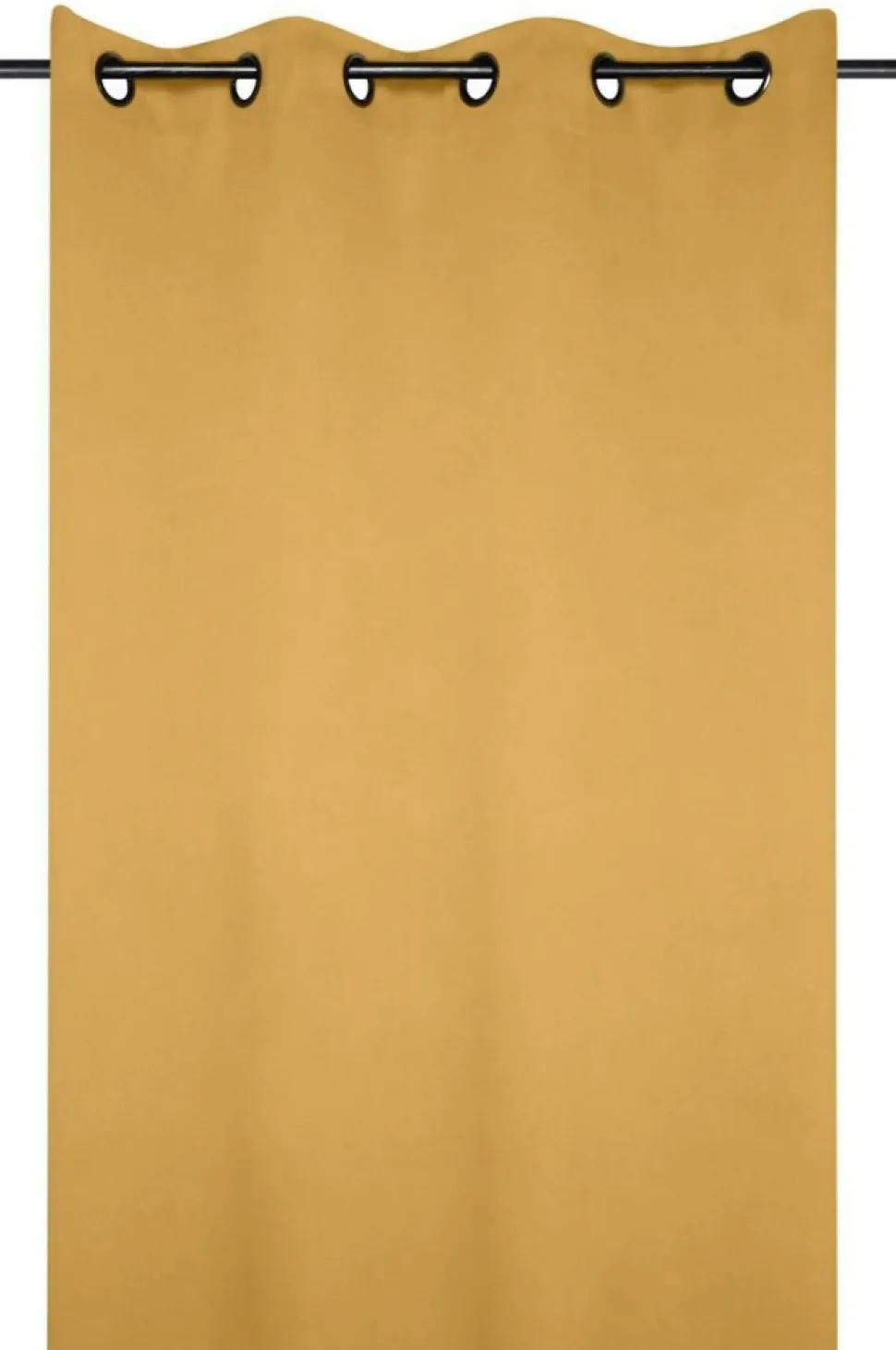 Zasłona NOTTE 135x250 musztardowa zaciemniająca