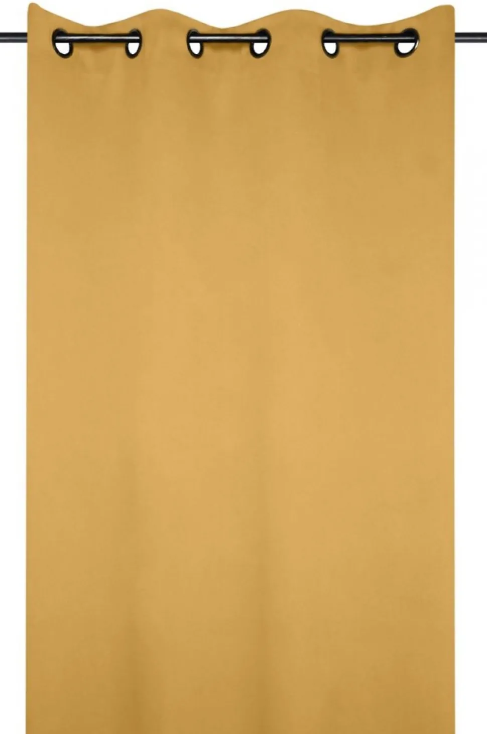 Zasłona NOTTE 135x250 musztardowa zaciemniająca