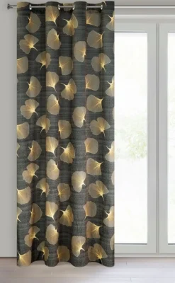 Zasłona OFELIA 140x250 liście miłorzębu