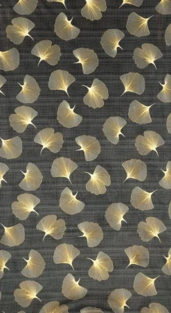 Zasłona OFELIA 140x250 liście miłorzębu