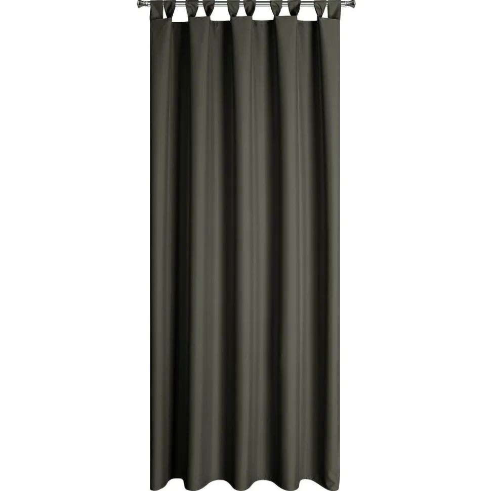 Zasłona ogrodowa 155cm x 260cm zgaszona zieleń