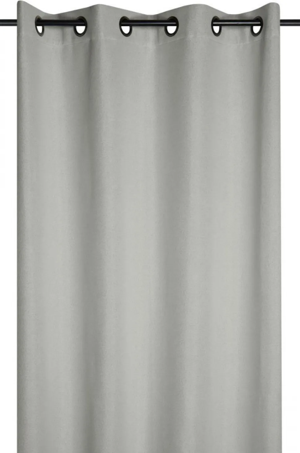 Zasłona PORTLAND 140x260 jasnoszara 100% blackout