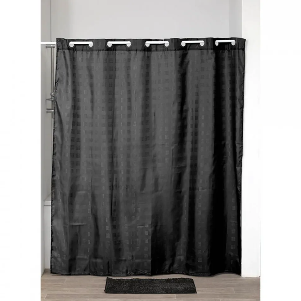 Zasłona prysznicowa Camus Black H200cm