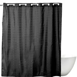 Zasłona prysznicowa Camus Black H200cm