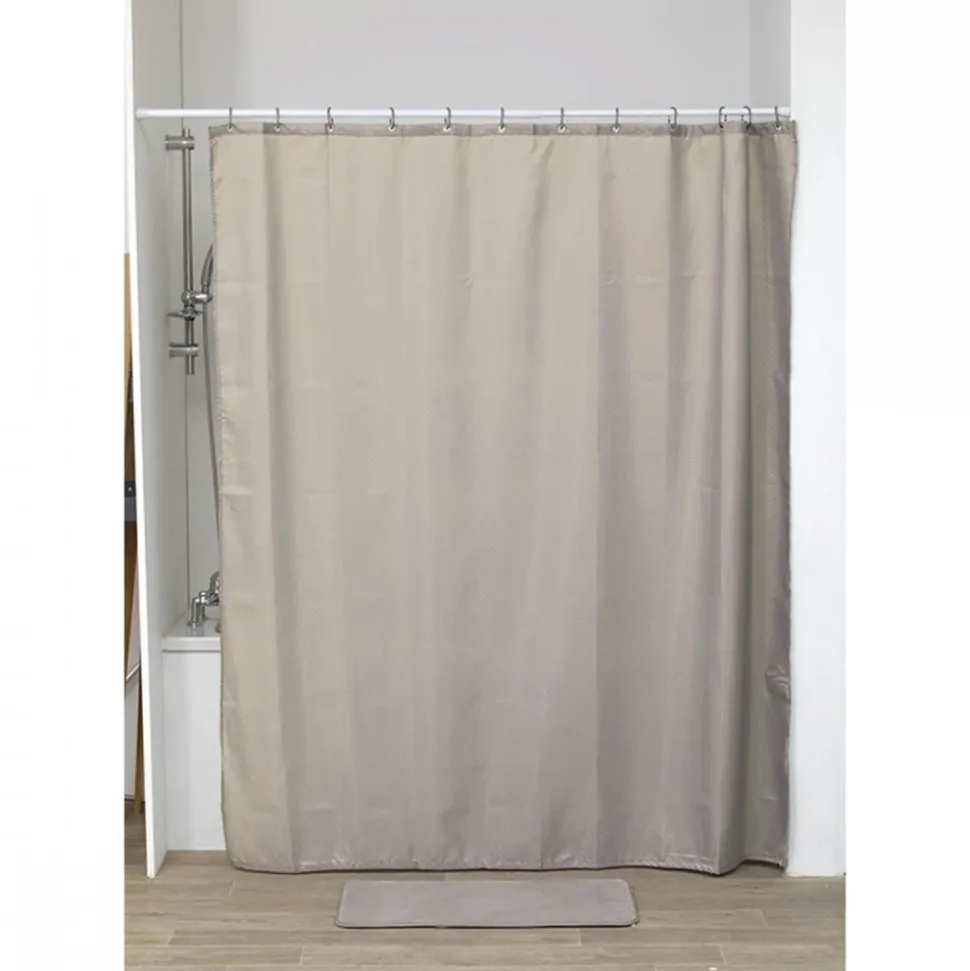 Zasłona prysznicowa Diamond Taupe H200cm
